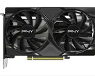 PNY RTX 5060 Overclocked оснащена кулером с двумя вентиляторами и выполнена в полностью черном дизайне. (Источник изображения: Best Buy)