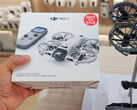 Предполагаемая розничная упаковка DJI Neo 3 рядом с дроном Neo 2.