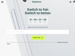 Анонс Fairphone 6 может состояться 25 июня в 11 утра по центральноевропейскому времени (скриншот с сайта: Fairphone.com).