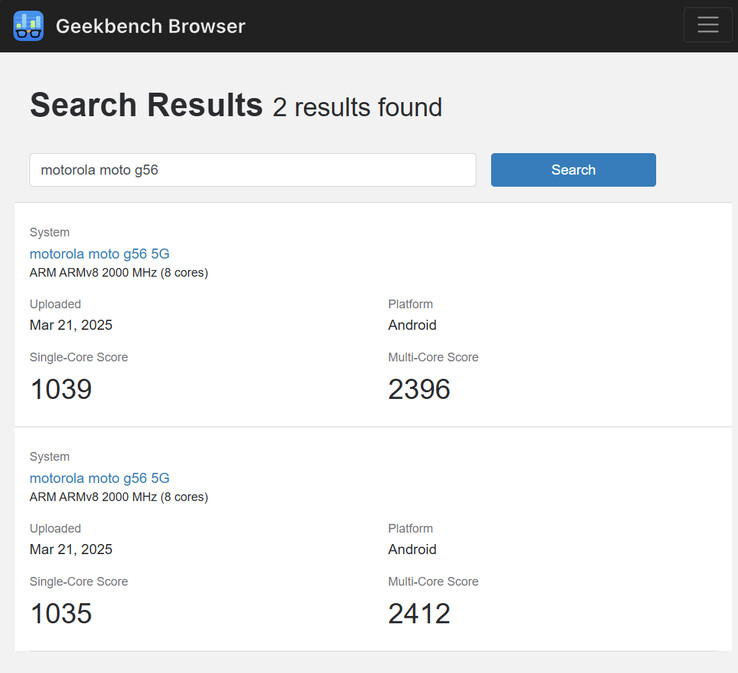 (Источник изображения: Geekbench)