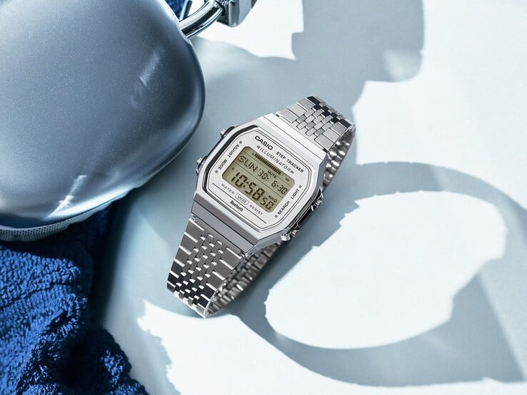 Часы Casio ABL-100WE-7A с браслетом из нержавеющей стали