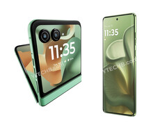 Edge 60 и Razr 60 будут продаваться в потрясающих зеленых цветах. (Источник изображения: via Ytechb)