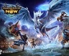 Ключевая иллюстрация к событию «Велхана» в игре Monster Hunter Now.