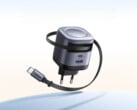 Новое зарядное устройство Ugreen Nexode 45W USB-C (на фото) оснащено выдвижным кабелем. (Источник изображения: Ugreen)