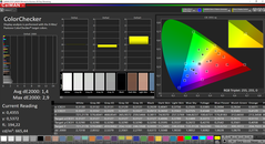 CalMAN ColorChecker (DCI-P3)