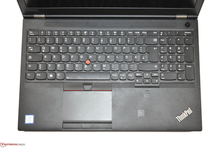 Клавиатура в Lenovo ThinkPad P52
