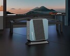 High-end mini PC with carbon fiber chassis and liquid metal cooling. (Image Source: Minisforum)