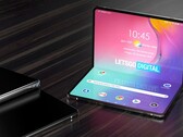 Рендер Samsung Galaxy Tab Fold. (Источник: Letsgodigital)