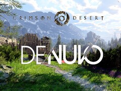 Показан баннер для Crimson Desert с логотипом Denuvo