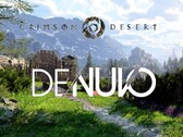Показан баннер для Crimson Desert с логотипом Denuvo