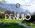 Показан баннер для Crimson Desert с логотипом Denuvo