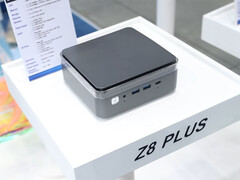 ECS Z8 Plus, по-видимому, поддерживает оперативную память LPDDR5X и DRR5. На фотографии: мини-ПК. (Источник изображения: Goldfries на YouTube)