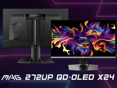 MAG 272UP X24 - это уменьшенная версия MPG 272URX в нескольких областях. (Источник изображения: MSI)