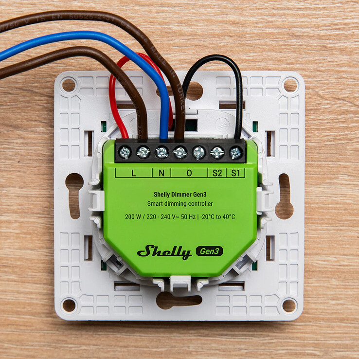 Shelly Dimmer Gen4. (Источник изображения: Shelly)