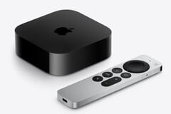 Текущая модель Apple TV 4K. Ожидается, что обновлённая модель выйдет в этом месяце.