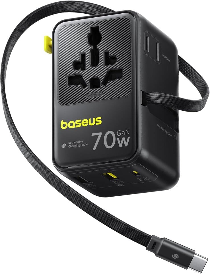 Универсальный дорожный адаптер Baseus EnerCore CG11. (Источник изображения: Baseus)