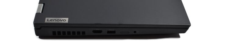 Левая сторона: HDMI, USB-A 3.0, слот SIM, аудио разъем
