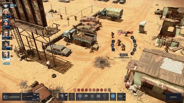 На изображении: скриншот игрового процесса из игры «Jagged Alliance 3».