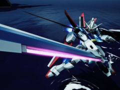 На картинке - скриншот из игры Mobile Suit Gundam Seed Battle Destiny Remastered. (Источник изображения: Steam)