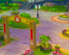 В игре Story of Seasons: Grand Bazaar игрокам предстоит вернуть процветание в Зефир Таун, занимаясь сельским хозяйством, выращивая животных, создавая товары и продавая их. На картинке - кадр из трейлера игры. (Источник изображения: Marvelous Europe/YouTube)