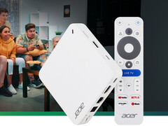 Компания Acer исправила технические характеристики 4K UHD Google TV Box. На снимке: рекламная фотография устройства. (Источник изображения: Acer)