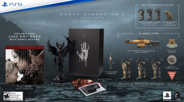 Издания для предварительного заказа Death Stranding 2 (Источник изображения: аккаунт Kojima Productions X)