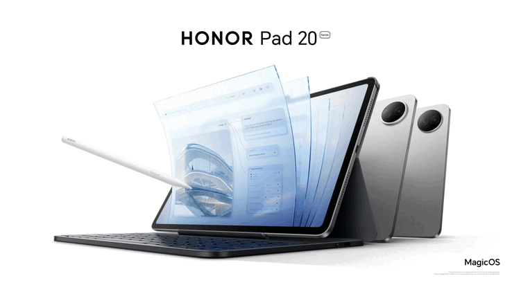 Официальный тизер серии Honor Pad 20.
