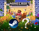 Баннер Minecraft с логотипом Steam