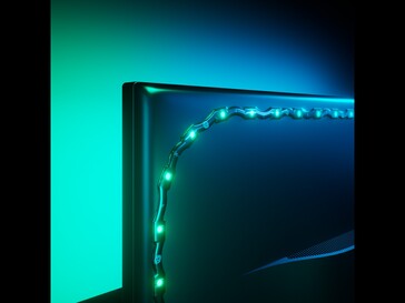 Установка зеркальной полосы Nanoleaf PC Screen Mirror Lightstrip (Источник изображения: Nanoleaf PR)