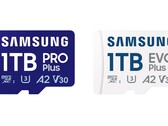 Карты microSD Samsung PRO Plus и EVO Plus теперь доступны в объеме 1 ТБ. (Источник изображения: Samsung)