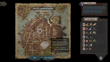 На снимке: скриншот игрового процесса из игры «Siege Survival: Gloria Victis».