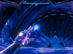 Скриншот игрового процесса Metroid Prime 4: Beyond. (Источник изображения: Nintendo)