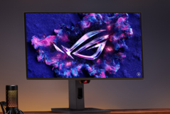 Ноутбук Asus ROG Strix OLED XG27UCDMG (на фото) оснащен QD-OLED панелью, произведенной компанией Samsung. (Источник изображения: Asus)