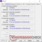 CPU-Z caches
