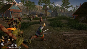 На картинке: Скриншот игрового процесса из игры Lizards Must Die.