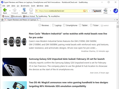 SeaMonkey 2.53.22 отображает домашнюю страницу Notebookcheck (Источник изображения: Снимок экрана - Notebookcheck)
