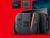 Память LPDDR5X показана над Switch 2 (Источник изображения: Samsung, Nintendo of America с правками)