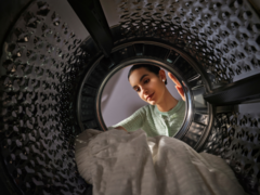 Стиральная машина Xiaomi Mijia Front Load Washer Dryer Pro 9 кг (на фото) появилась в Европе. (Источник изображения: Xiaomi)