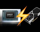 IGPU AMD "Strix Halo" Radeon 8060S обменивается ударами с RTX 4060 Ti Laptop. (Источник изображения: @all_the_watts)