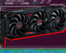 AMD Radeon RX 9070 XT на экране результатов разгона