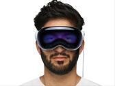 Apple Функция Vision Pro EyeSight показывает глаза пользователя на передней панели гарнитуры. (Источник изображения: Apple)