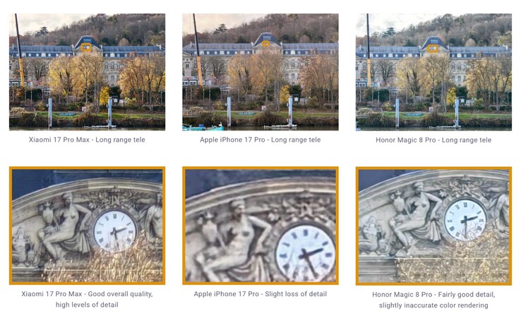 Телефотокамера делает сравнительно детализированные снимки.