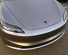 Модель 3 2026 года с камерой на переднем бампере и рычажком сигнала поворота. (Источник изображения: Sawyer Merritt/X)