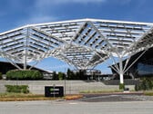 Здание штаб-квартиры компании Nvidia Corp., расположенное в Санта-Кларе, штат Калифорния