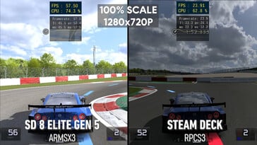 Сравнение с Gran Turismo 5
