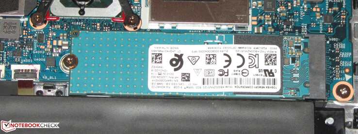 Системный накопитель - SSD на шине NVMe