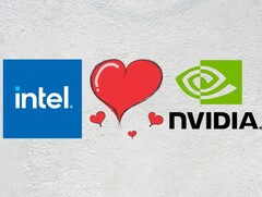 Будущие настольные и мобильные процессоры Intel могут полностью отказаться от Arc iGPU в пользу решений Nvidia. (Источник изображения: Intel, Nvidia, Unsplash, Pixabay)
