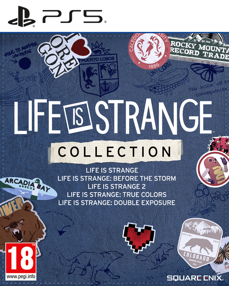 Изображение коробки Life is Strange Collection на PS5. (Источник изображения: Square Enix) 