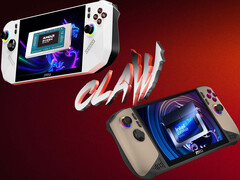 Оснащенный Ryzen Z2 Extreme ноутбук MSI Claw A8 еще не появился в продаже за пределами Китая. На фото: два игровых портативных компьютера. (Источник изображения: MSI - отредактировано)