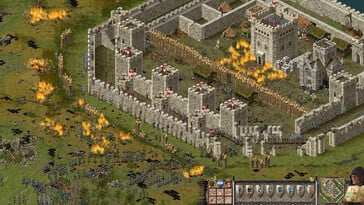 На фото: Скриншот игрового процесса из игры Stronghold: Definitive Edition.